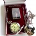 Royal Marines Commando Silver Plated Military Gift Set